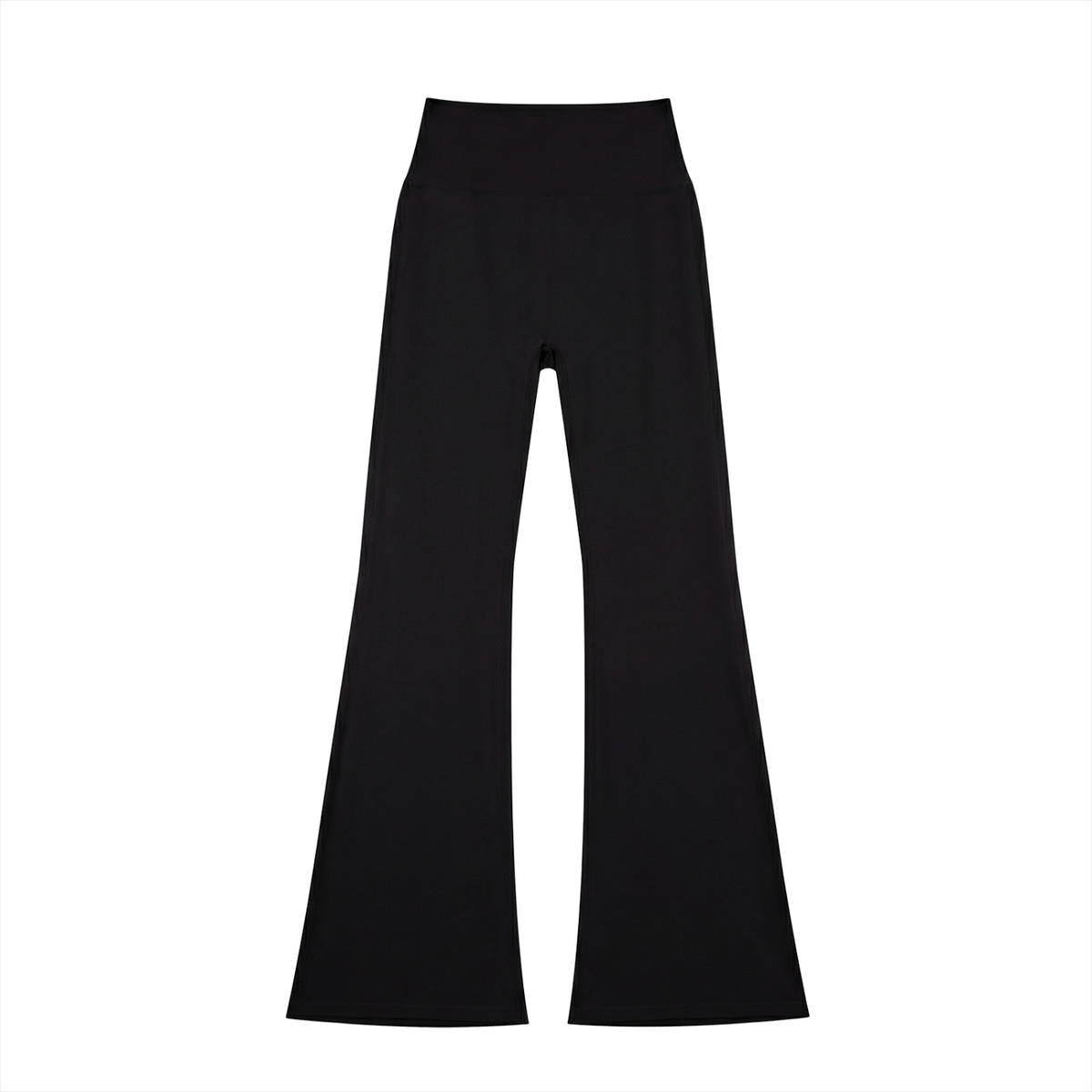 Women's High-Waisted Flare Leggings in black