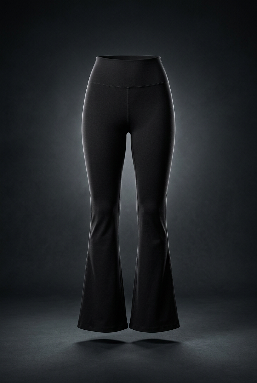 Women's High-Waisted Flare Leggings