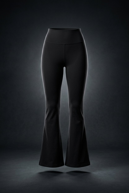 Women's High-Waisted Flare Leggings
