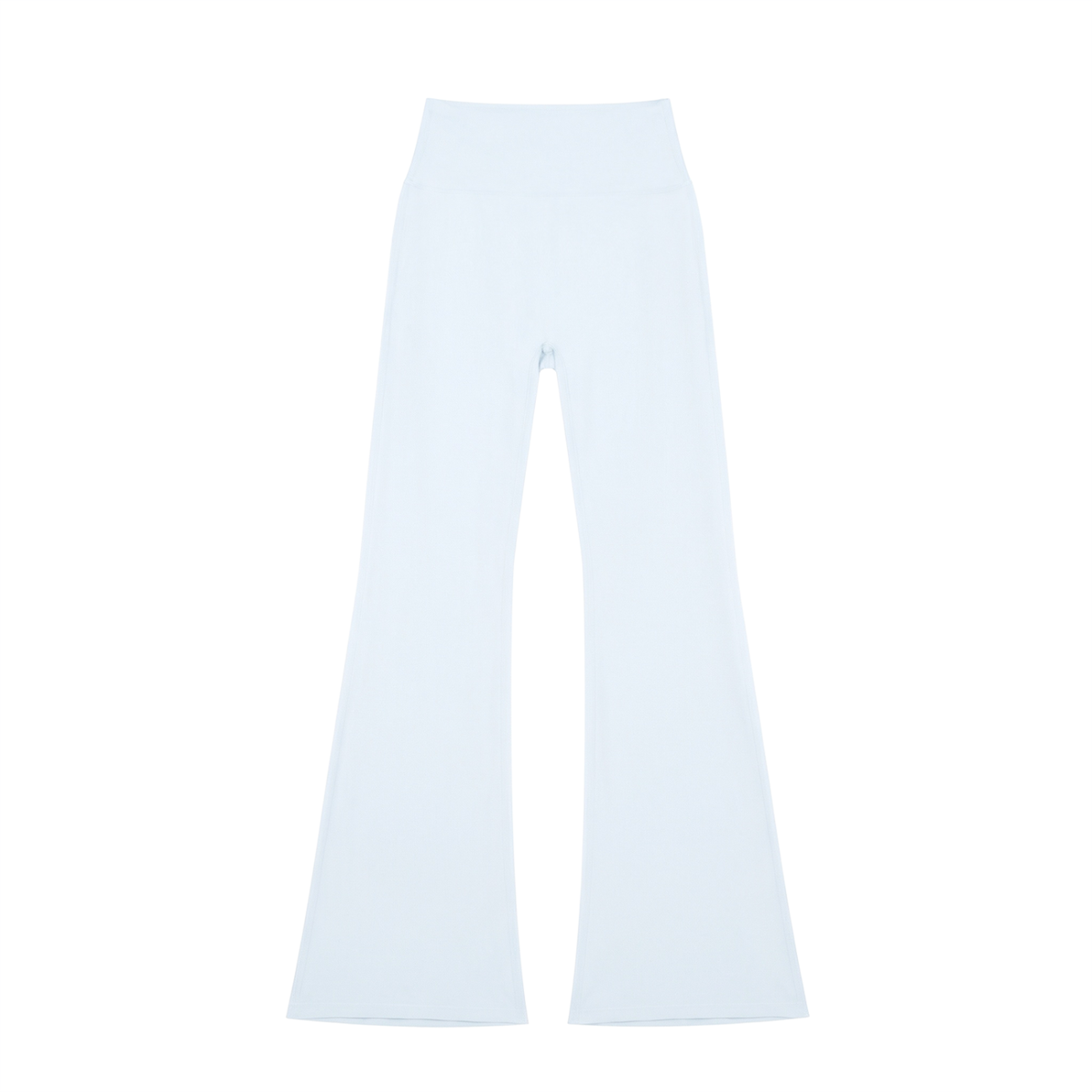 Women's High-Waisted Flare Leggings in sky blue
