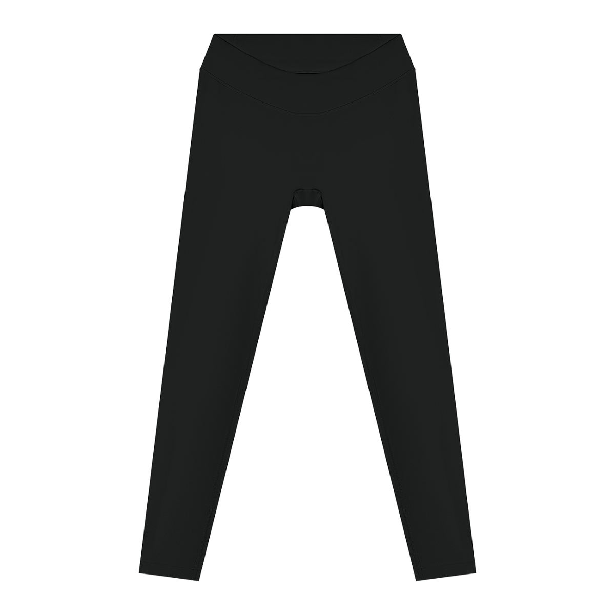 Women's High Waisted Tapered Yoga Leggings in black
