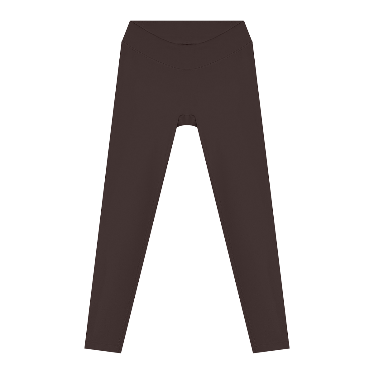 Women's High Waisted Tapered Yoga Leggings in brown