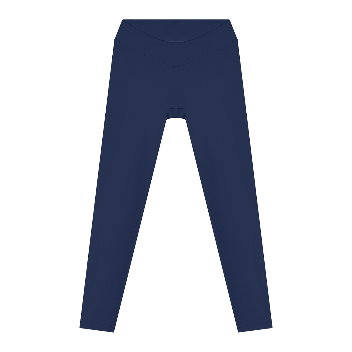 Women's High Waisted Tapered Yoga Leggings in navy blue