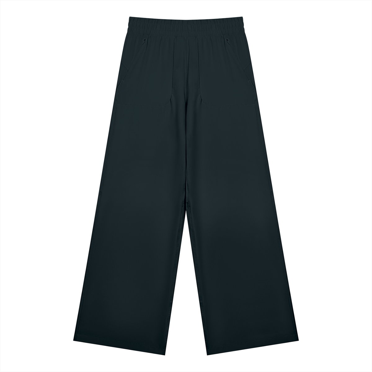 Women's High Waisted Wide Leg Yoga Pants in black