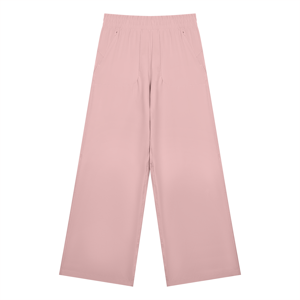 Women's High Waisted Wide Leg Yoga Pants in pink