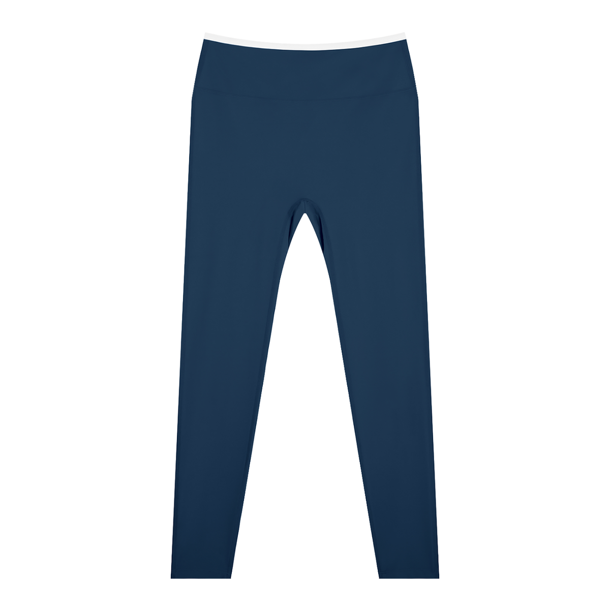 Women's High-Waisted Yoga Leggings in navy blue
