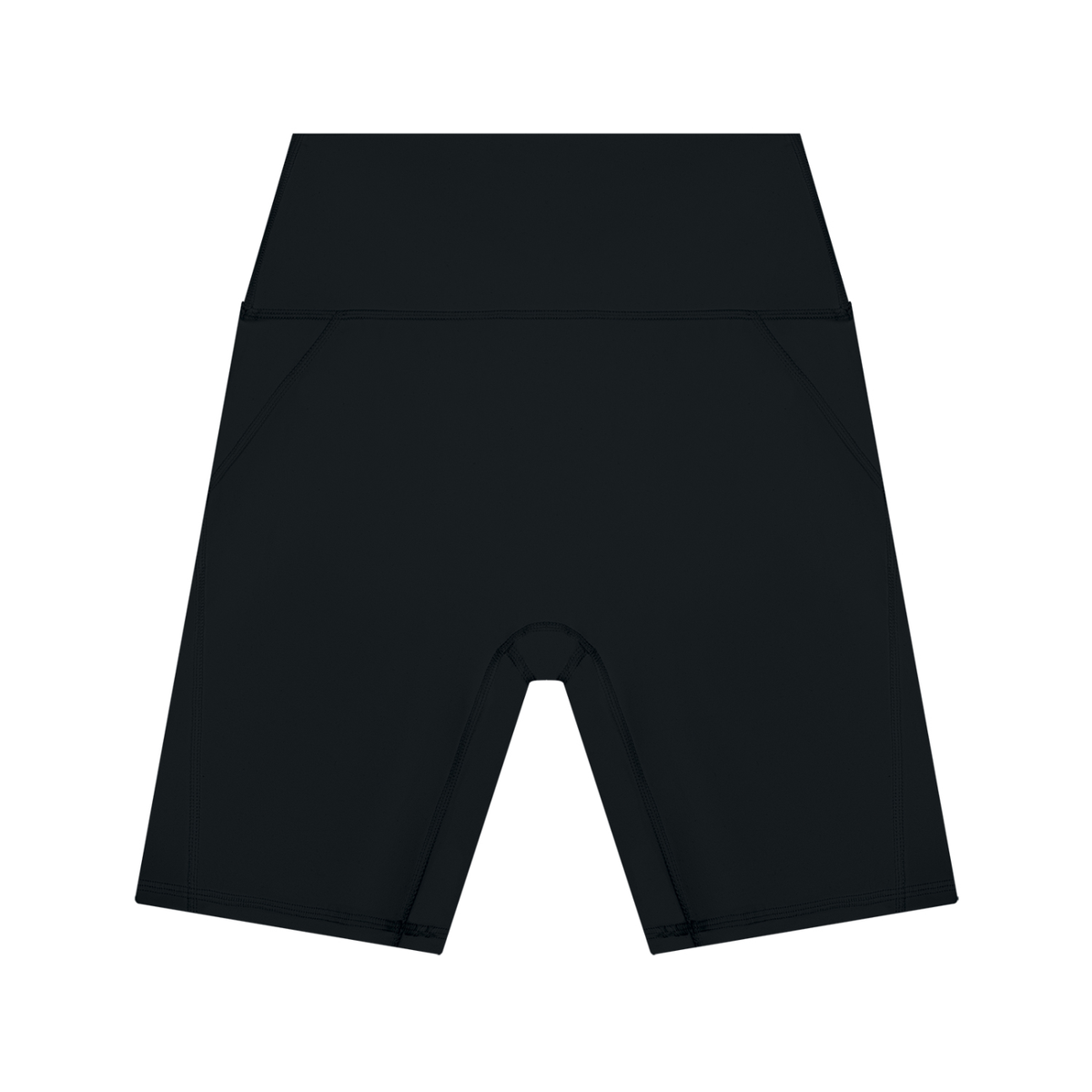 Women's High Waisted Yoga Shorts in black
