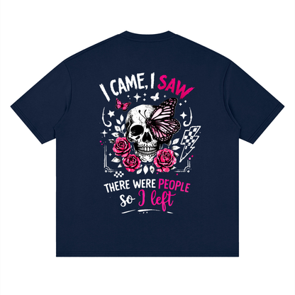 Women’s I Came, I Saw, I Left Loose Drop-Shoulder T-Shirt