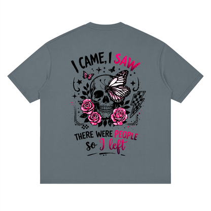 Women’s I Came, I Saw, I Left Loose Drop-Shoulder T-Shirt