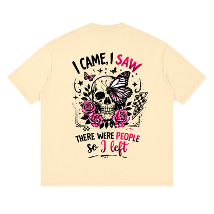 Women’s I Came, I Saw, I Left Loose Drop-Shoulder T-Shirt