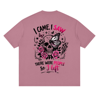 Women’s I Came, I Saw, I Left Loose Drop-Shoulder T-Shirt