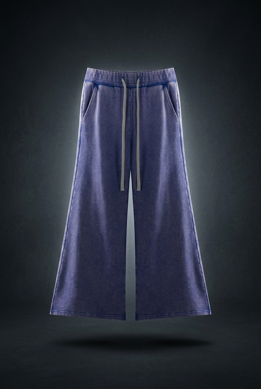 Women's Mineral Wash Flared Leg Sweatpants