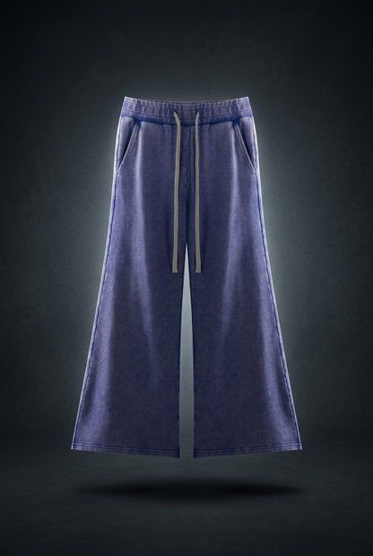 Women's Mineral Wash Flared Leg Sweatpants