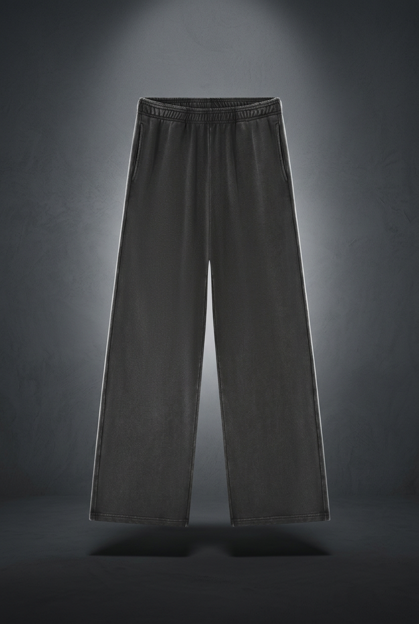 Women's Mineral Wash Straight Sweatpants, view 1