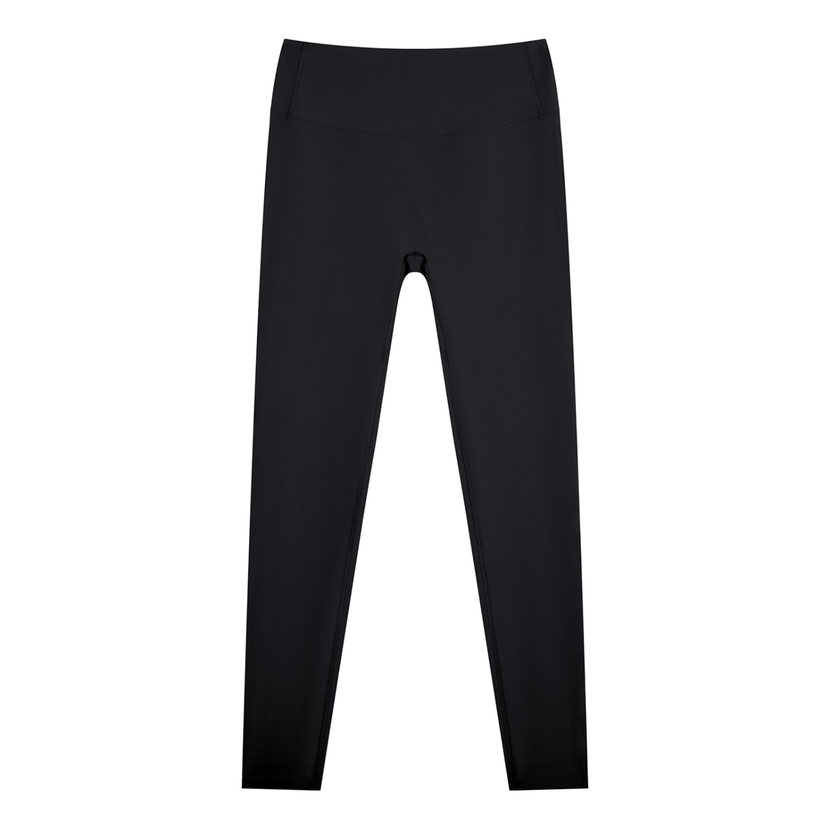 Women's Nylon Blend Ankle Leggings in black
