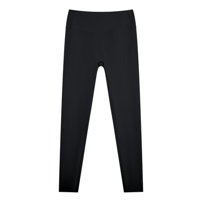 Women's Nylon Blend Ankle Leggings in black