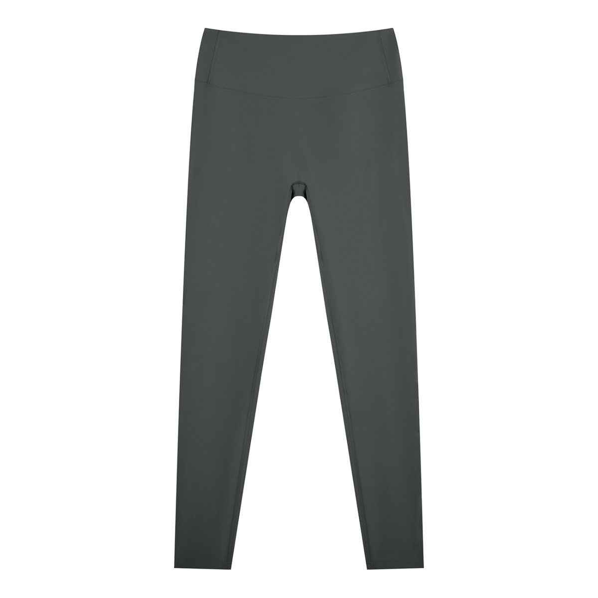 Women's Nylon Blend Ankle Leggings in dark gray