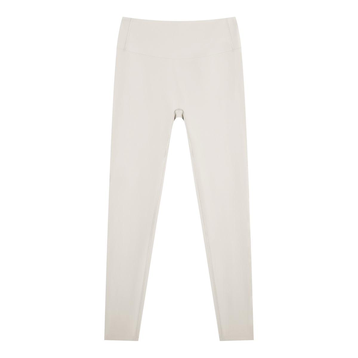 Women's Nylon Blend Ankle Leggings in light gray