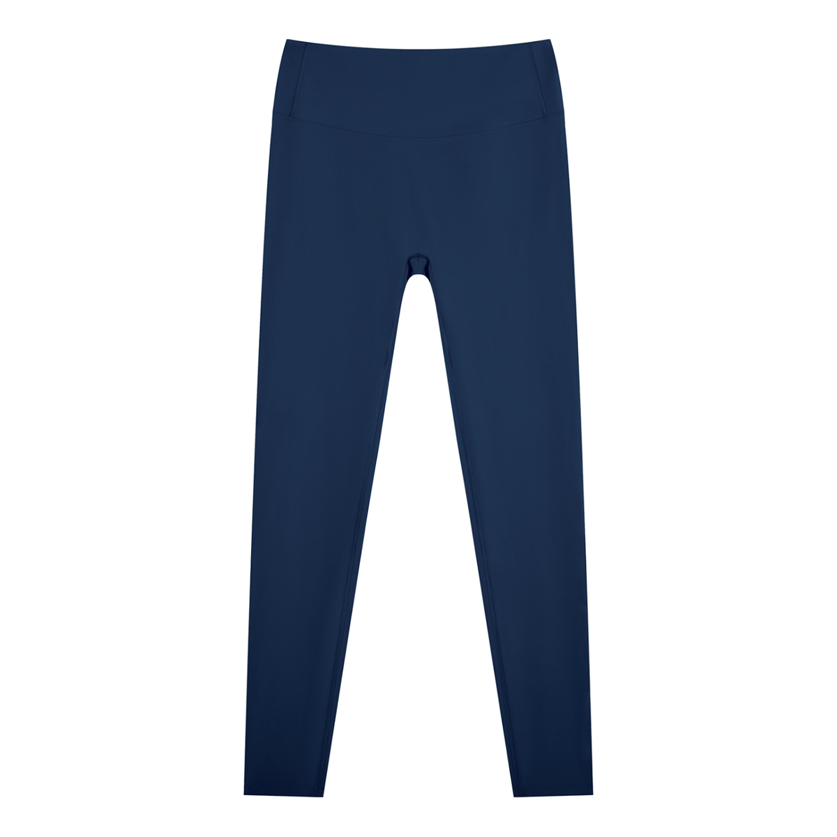 Women's Nylon Blend Ankle Leggings in navy blue
