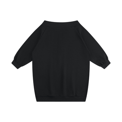 Women's Off-the-Shoulder Dress in black, alternate angle