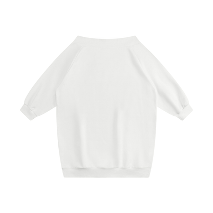Women's Off-the-Shoulder Dress in white, alternate angle