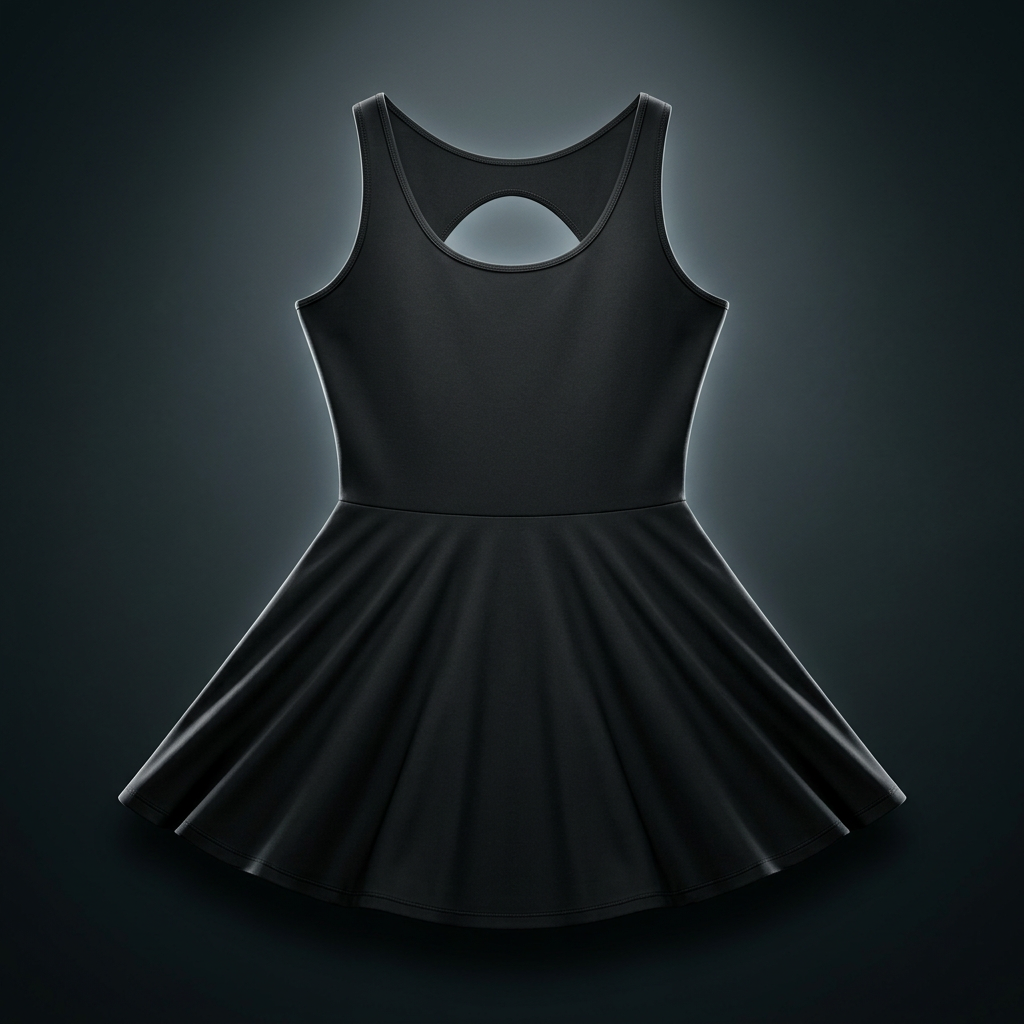 Women's Open-Back Tennis Dress