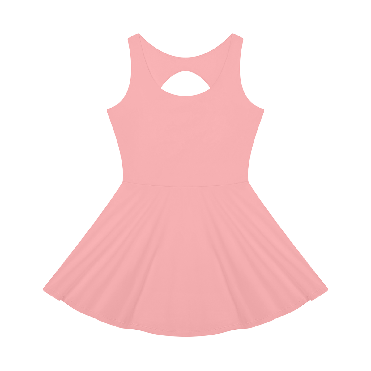 Women's Open-Back Tennis Dress in pink