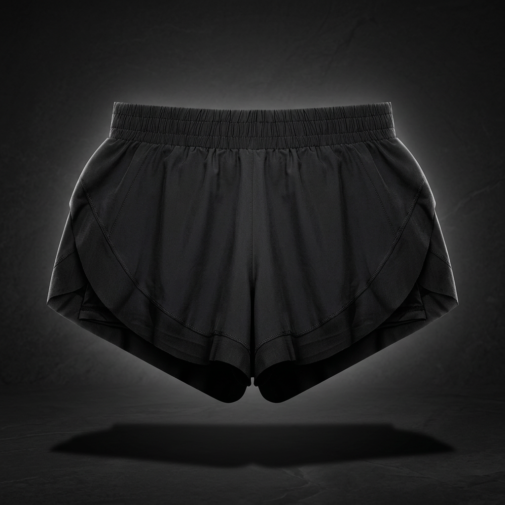 Women's Paneled Yoga Shorts, view 1