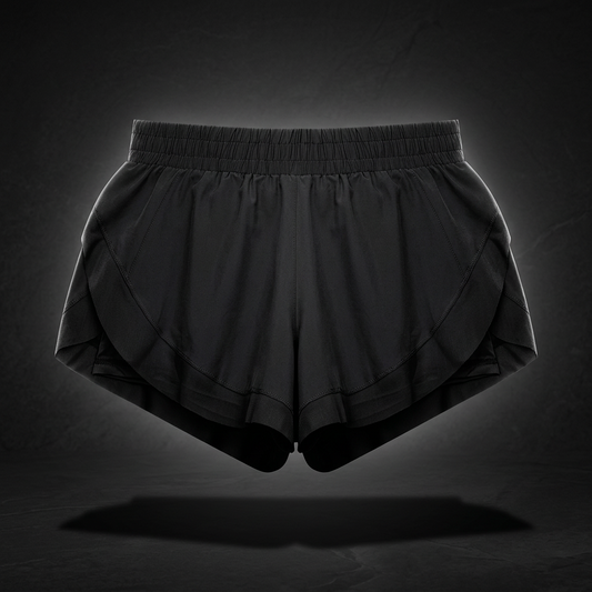 Women's Paneled Yoga Shorts, view 1