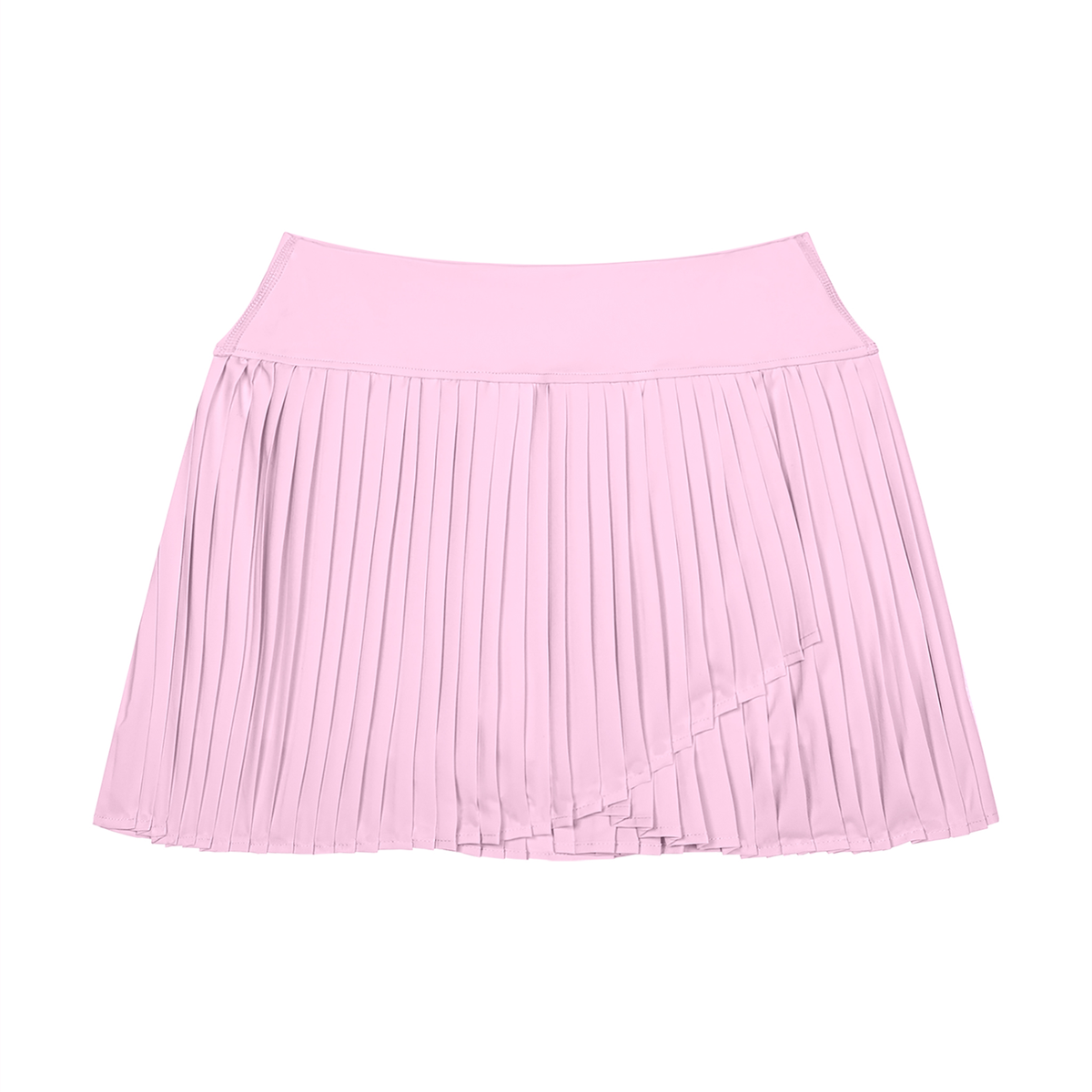 Women's Pleated Yoga Skort in pink