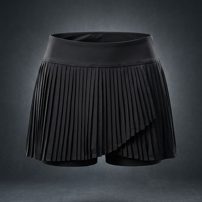 Women's Pleated Yoga Skort, view 1
