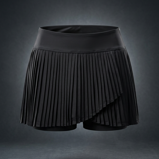 Women's Pleated Yoga Skort, view 1