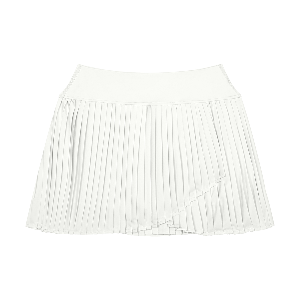 Women's Pleated Yoga Skort in white
