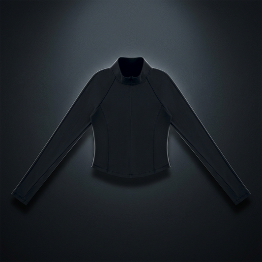 Women's Quarter-Zip T-Shirt, view 1