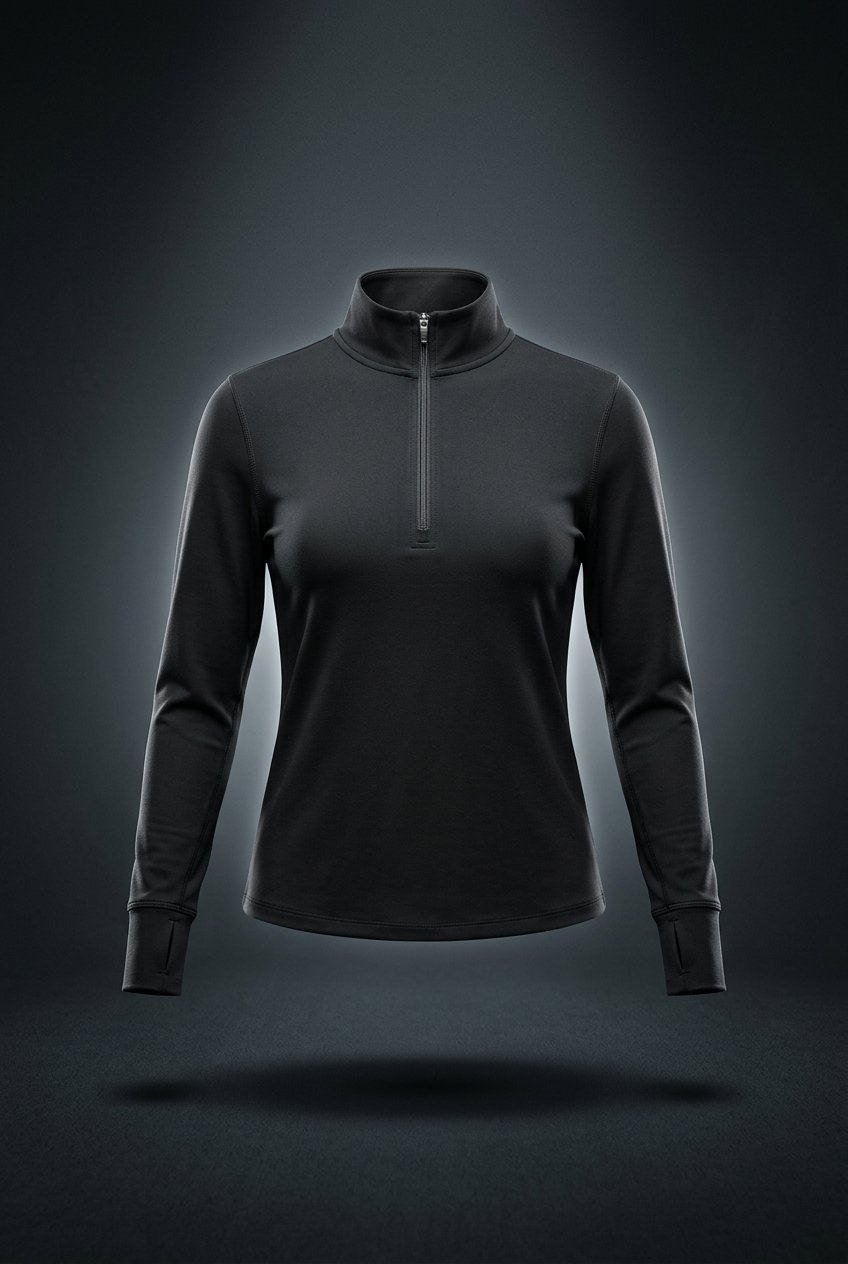 Women's Quarter-Zip Yoga Pullover