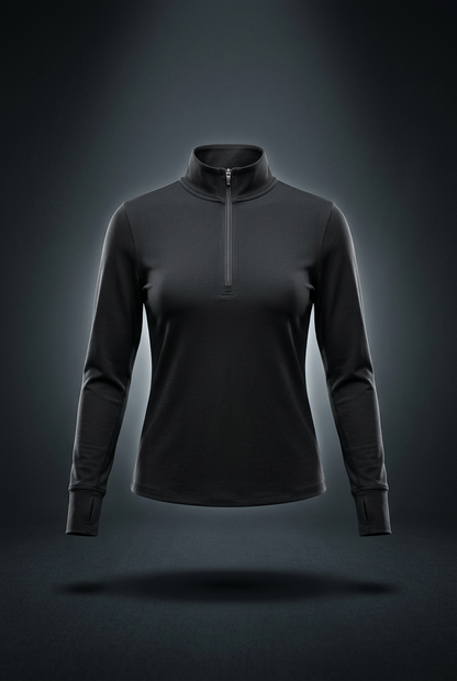 Women's Quarter-Zip Yoga Pullover
