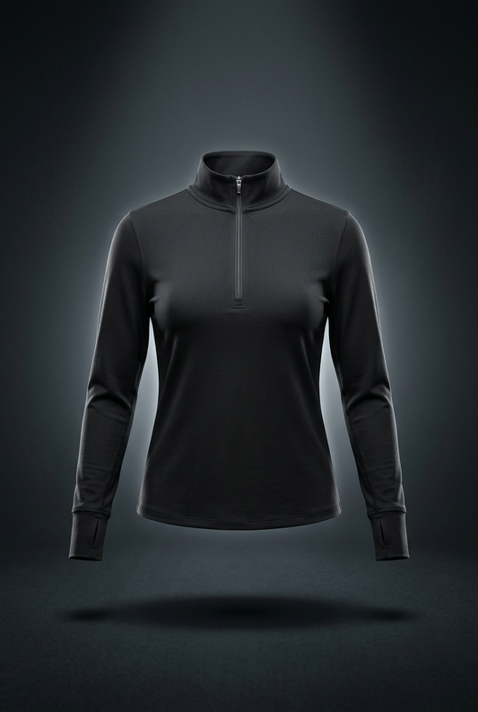 Women's Quarter-Zip Yoga Pullover