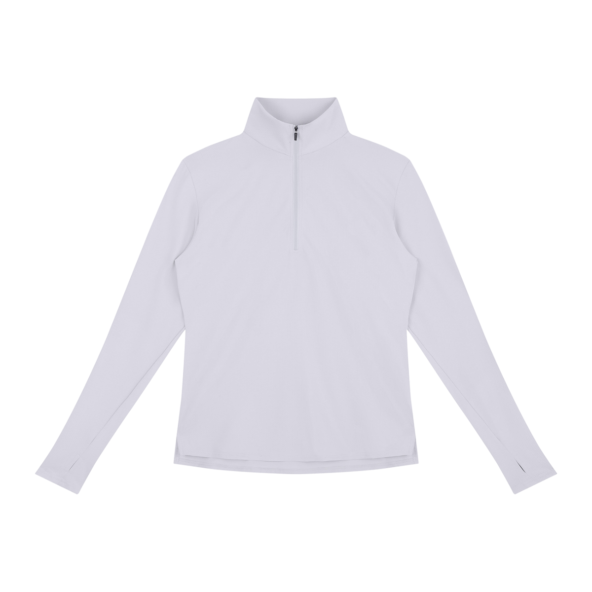 Women's Quarter-Zip Yoga Pullover in light purple