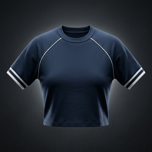 Women's Raglan Ribbed T-Shirt