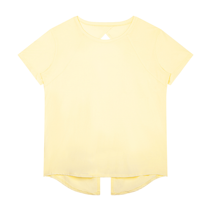 Women's Raglan Training T-Shirt in yellow