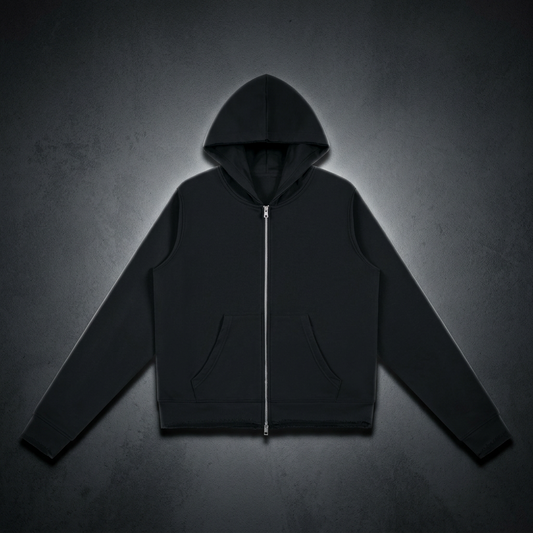 Women's Raw Edge Full Zip Hoodie, view 1