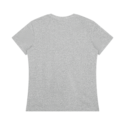 Women's Regular Fit Crewneck T-Shirt in flower gray, alternate angle