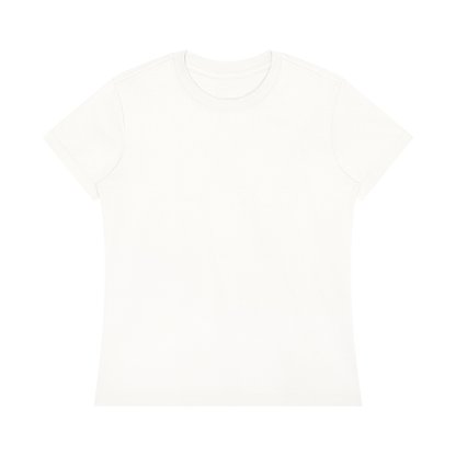 Women's Regular Fit Crewneck T-Shirt in white