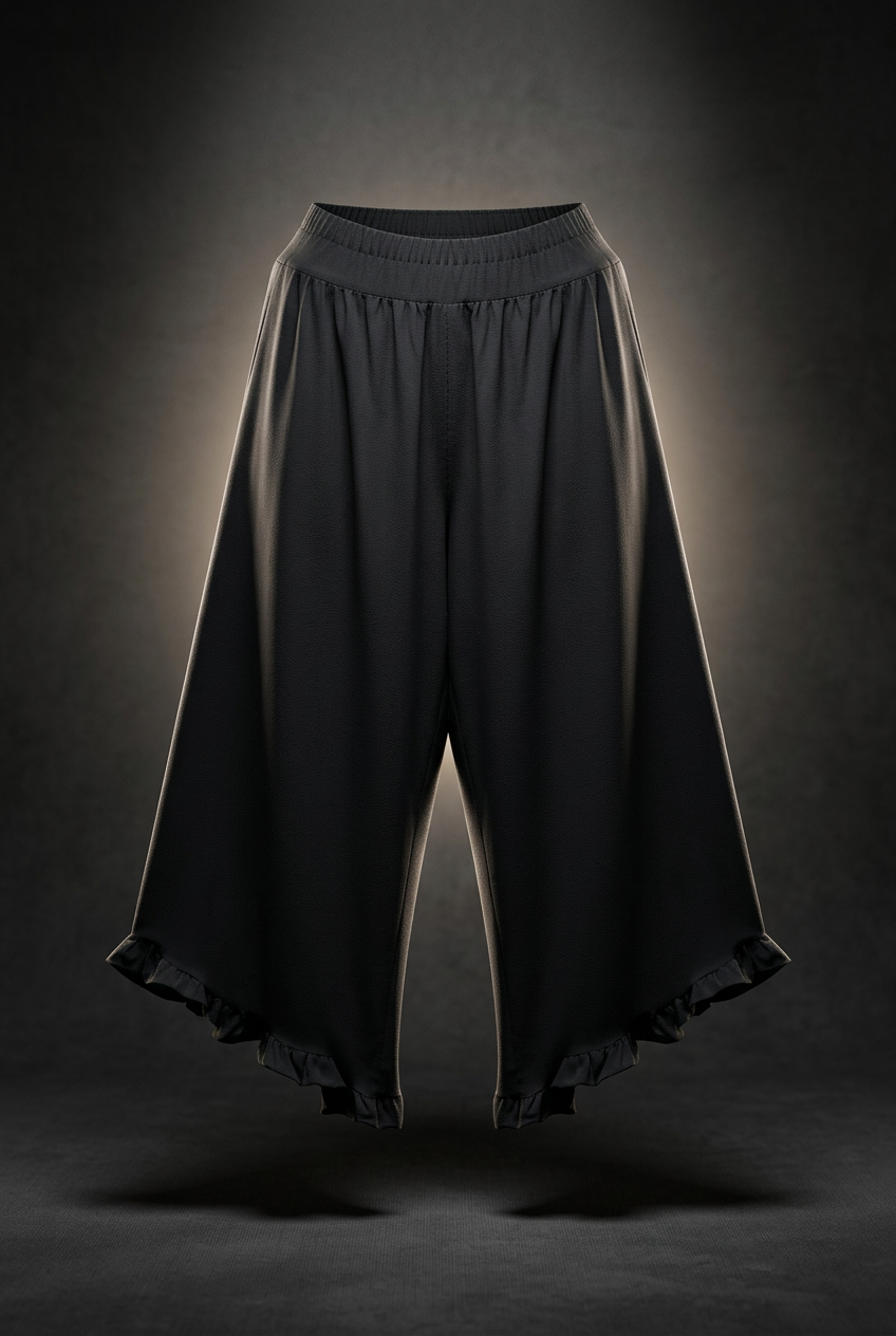 Women's Ruched Wide Leg Pants