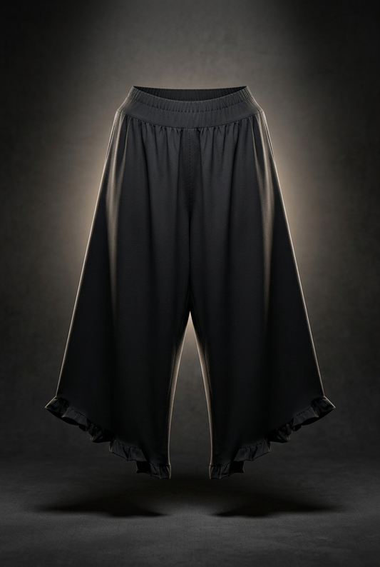 Women's Ruched Wide Leg Pants