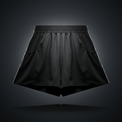 Women's Ruched Yoga Shorts, view 1