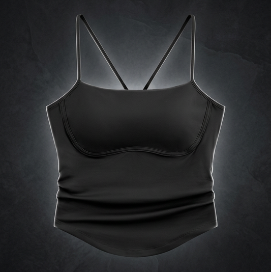 Women's Ruched Yoga Tank Top, view 1