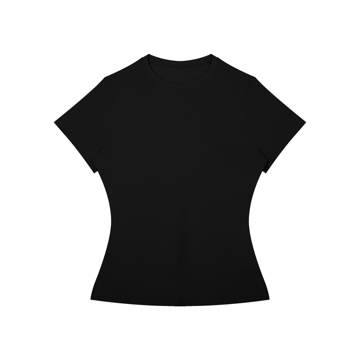 Women's Skinny Fit Performance T-Shirt in black