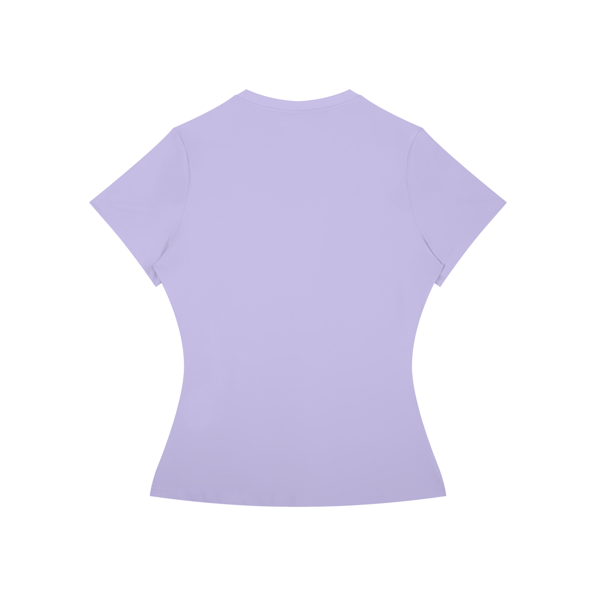 Women's Skinny Fit Performance T-Shirt in lavender, alternate angle