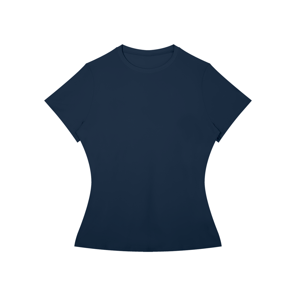 Women's Skinny Fit Performance T-Shirt in royal blue